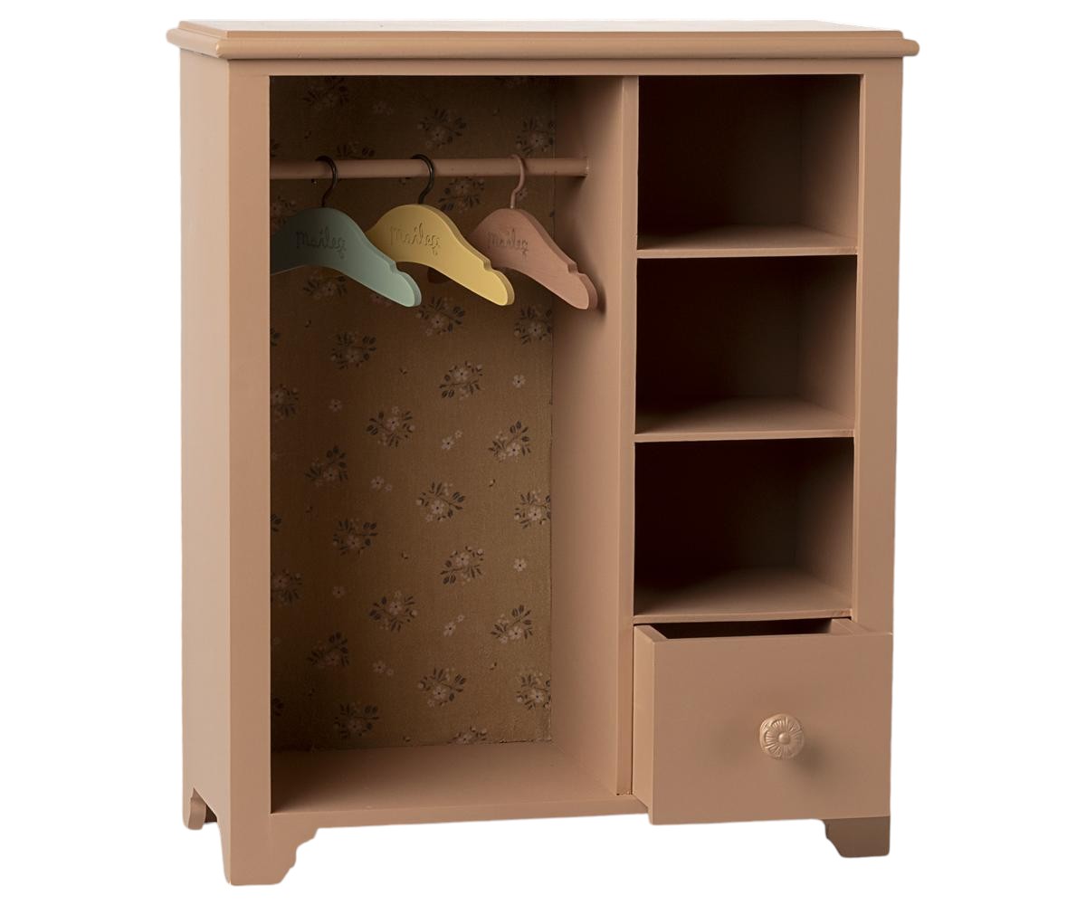 Kleiderschrank, Groß - Dunkle Powder