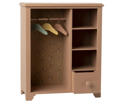 Kleiderschrank, Groß - Dunkle Powder