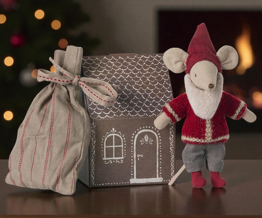 Weihnachtsmann Maus
