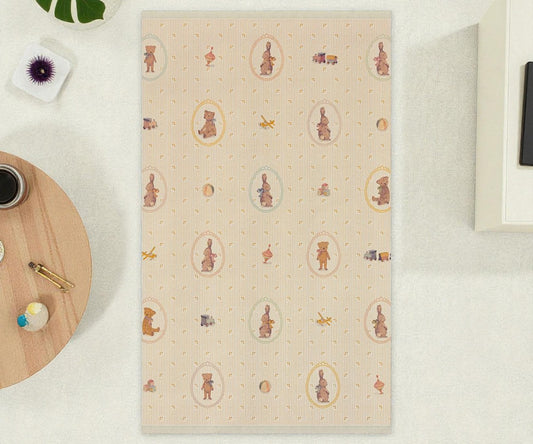 Geschenkpapier, Hasen und Teddys - 10 m