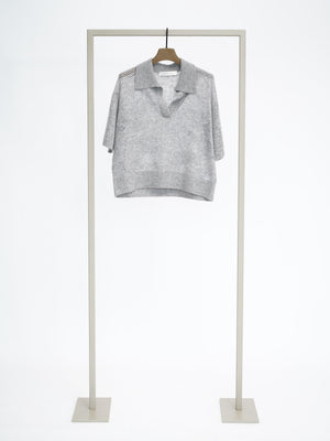 Pulli mit Lochmuster grey pearl (grau)
