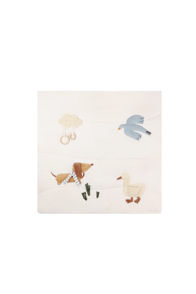 Activity Decke "Dog" hellblau