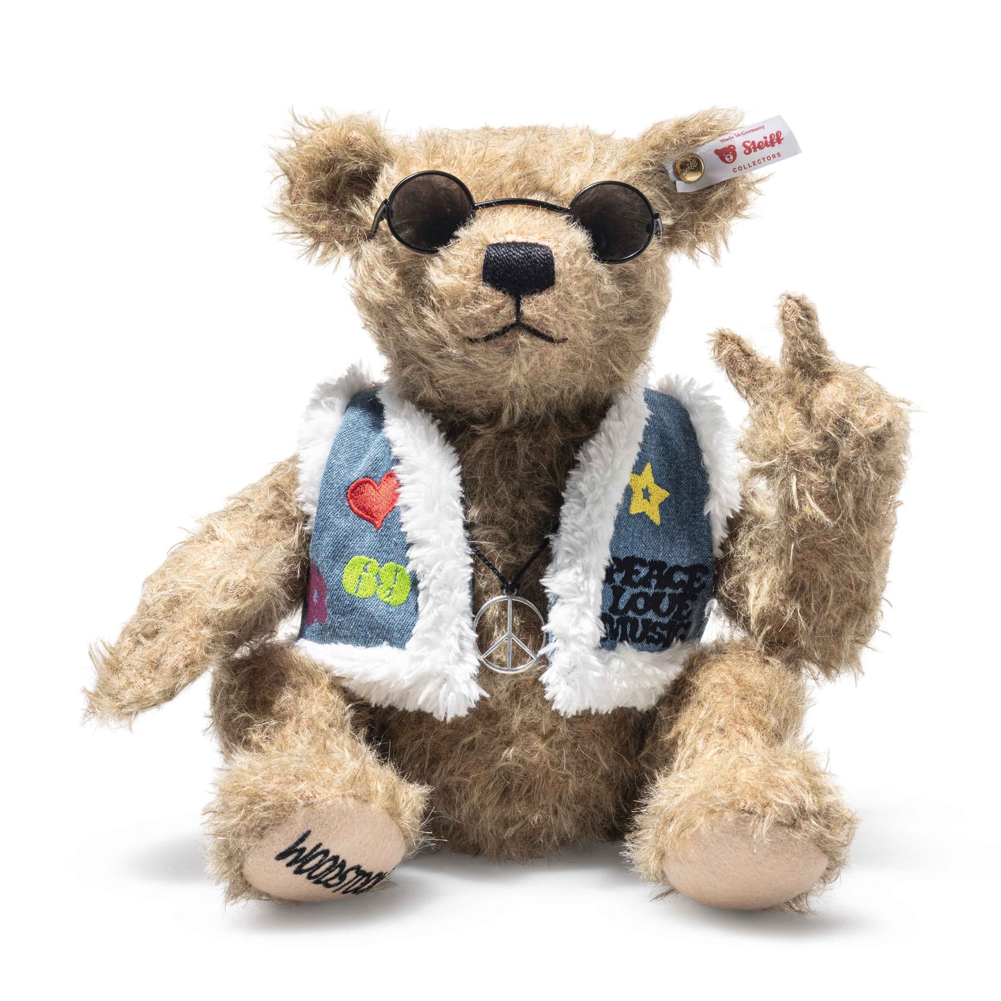 Teddybär Woodstock Rocks!