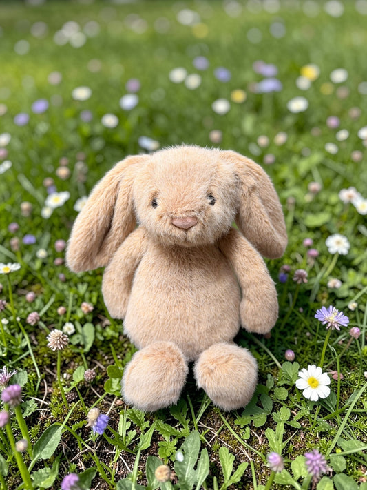 Kleiner Hase hellbraun - Oat Flufflet Bunny