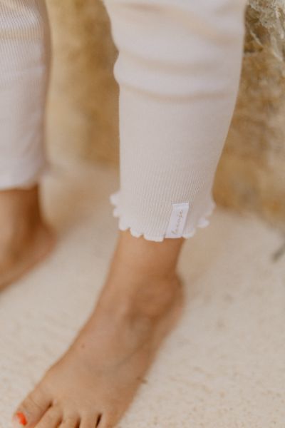 Leggings "Lavender" mit Schleife