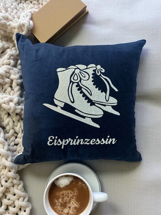 Samtkissen Eisprinzessin