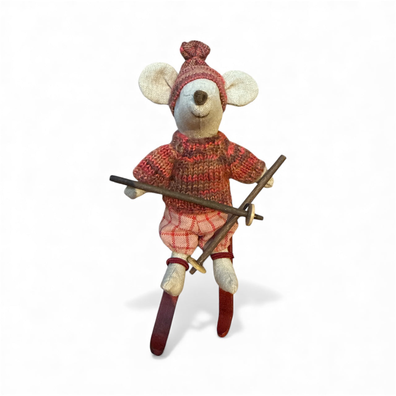 Wintermaus mit Skiset, Große Schwester - Rose