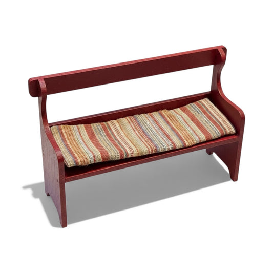 Holzbank, Maus -Rot