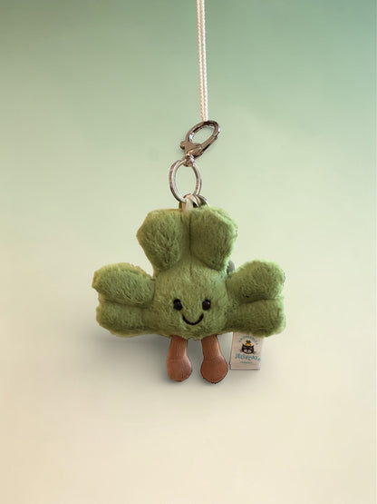 Amuseables Siofra Shamrock Bag Charm - Kleeblatt (Taschenanhänger)