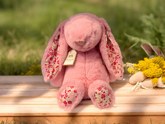 Rosa Hase mit bunten Ohren - Blushkin Blossom Luxe Bunny