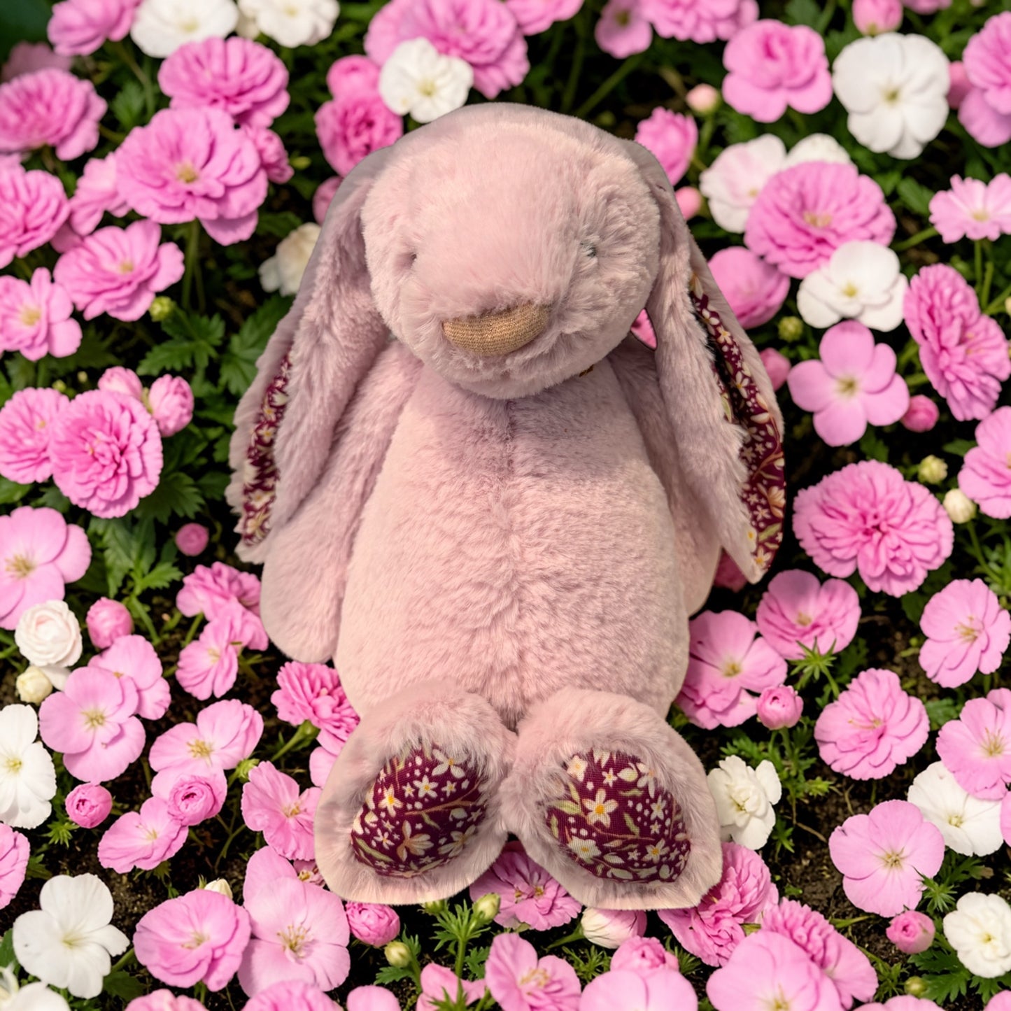 Thistlepop Blossom Luxe Bunny - Lila Hase mit bunten Ohren