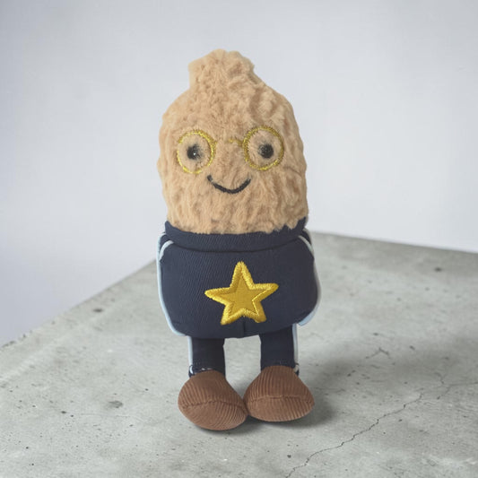Amuseables Peanut Star Student Outfit - Erdnuß im Studenten Outfit