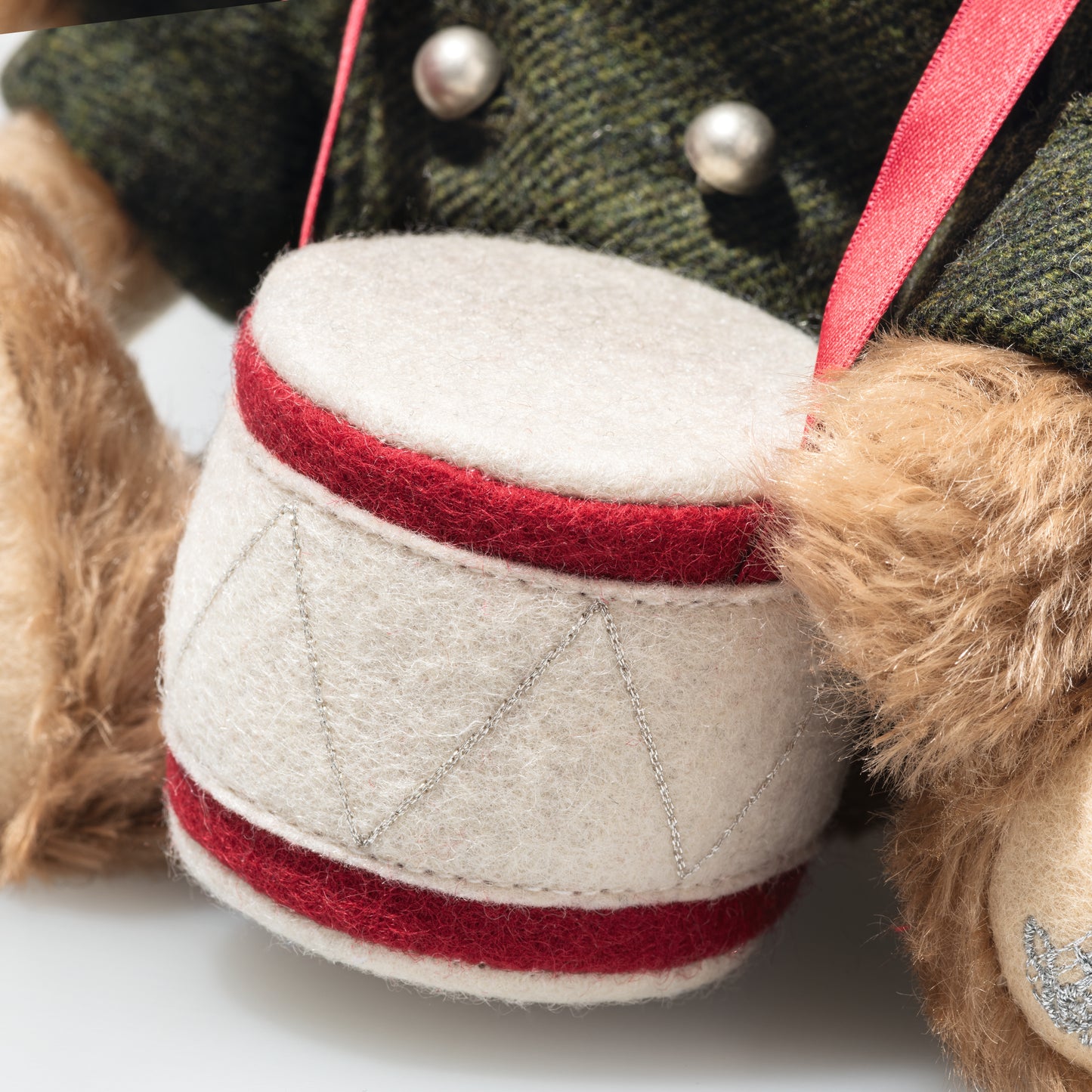 Little Drummer Boy Teddybär mit Musikwerk