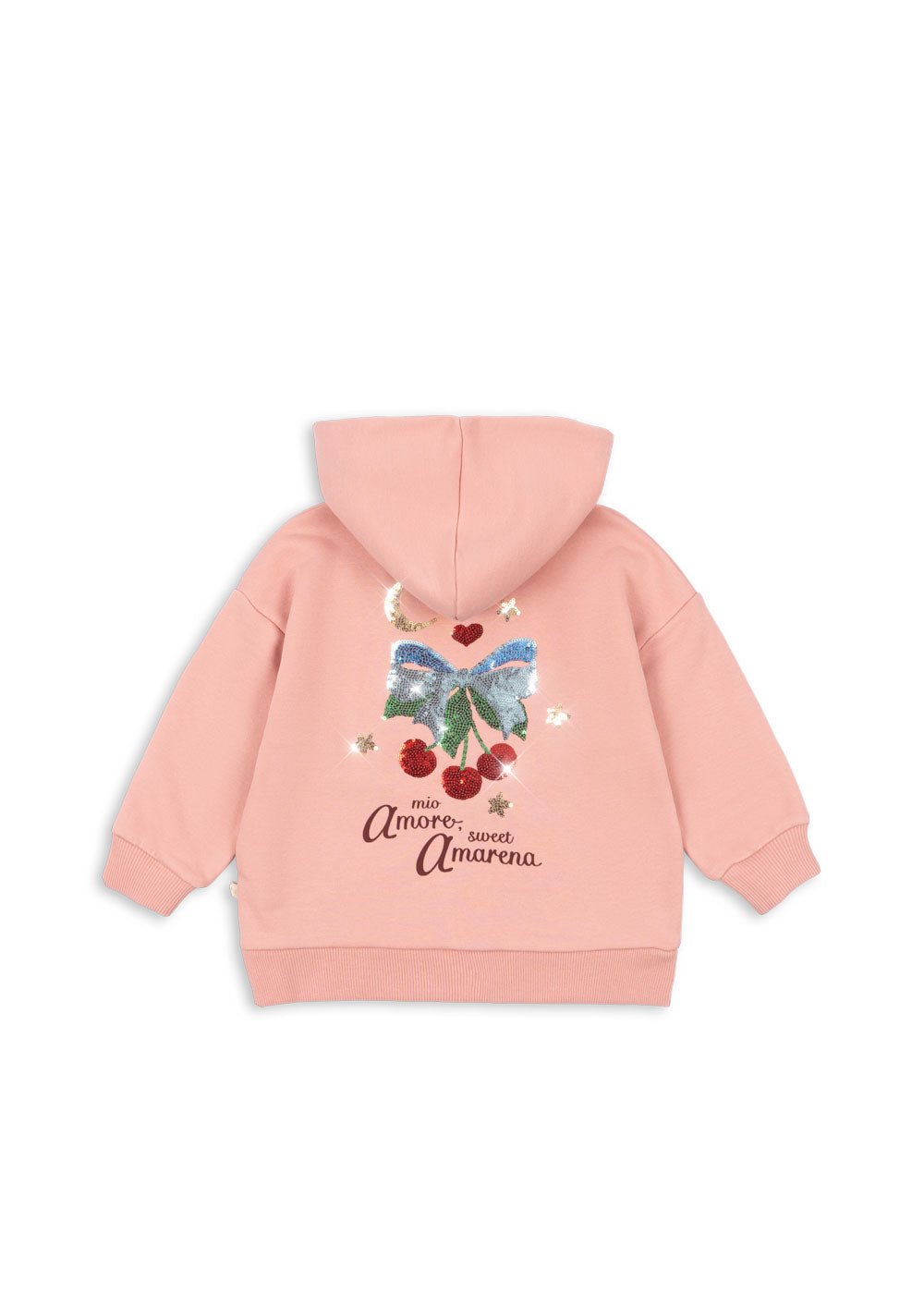 Lou Strickjacke Rosa Glitzerkirschen