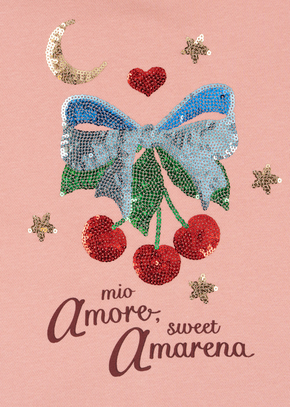 Lou Strickjacke Rosa Glitzerkirschen