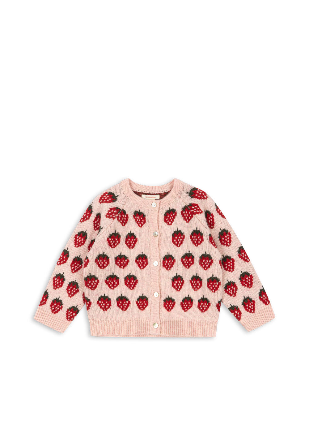 Belou Knit Cardigan Strawberry