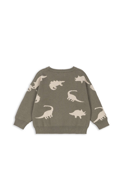 Pullover mit Dino`s - Lapis Blouse Gots