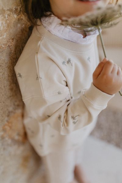 Oversized Sweatshirt "Palmen"