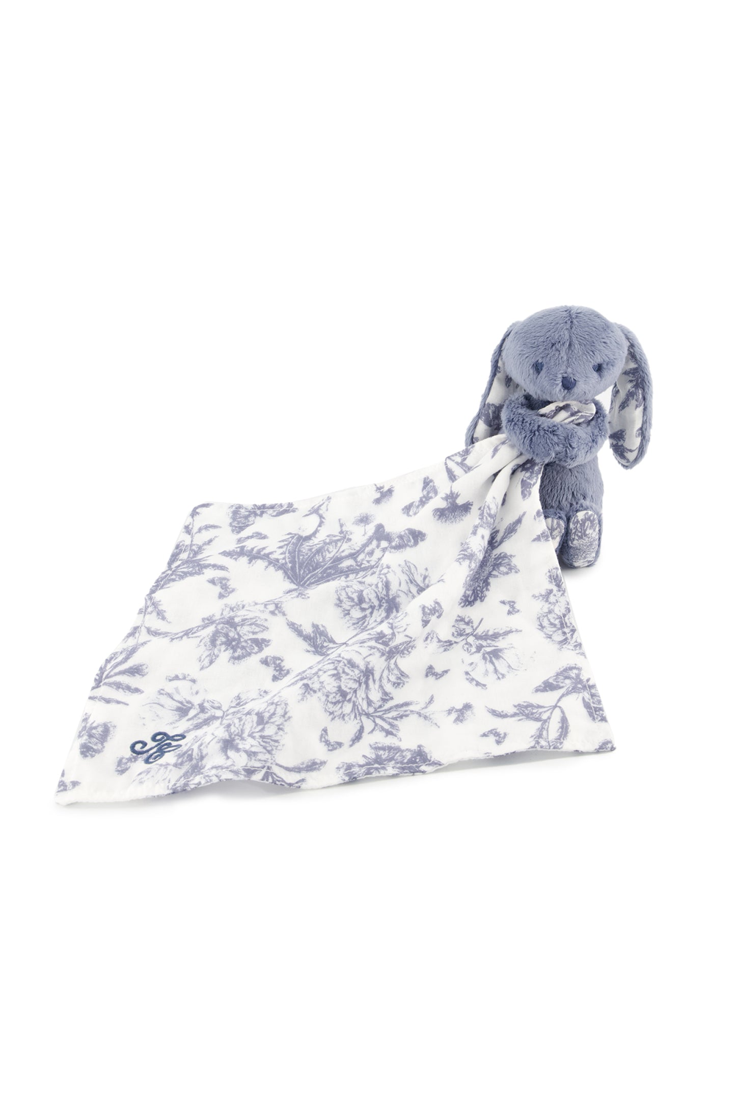 Schmusetuch Augustin der Hase graublau