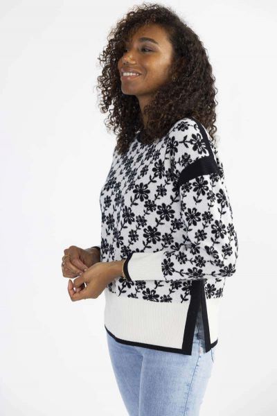 Pullover gemustert