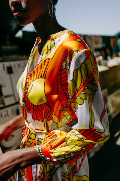 Kleid alba multi kurz