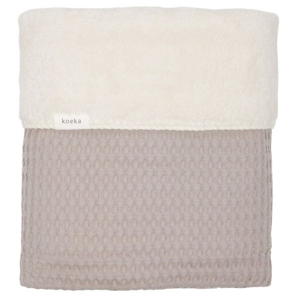 Babydecke Teddy Oslo clay/pebble