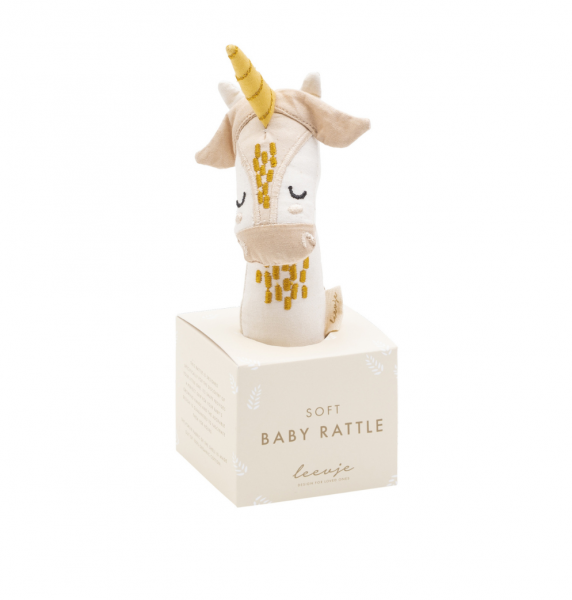Soft Baby Rattle Unicorn
