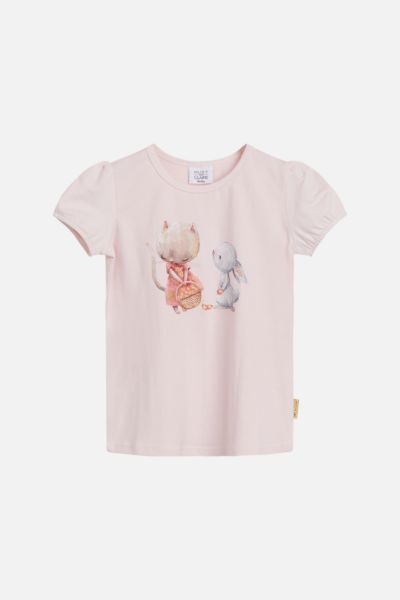 Shirt "Annielle" mit Kätzchen und Hase