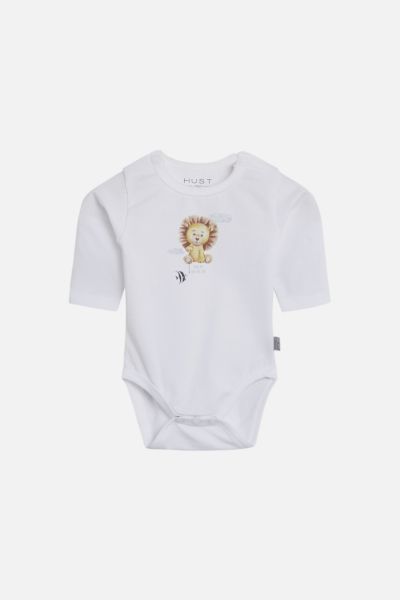 Babybody mit Löwe