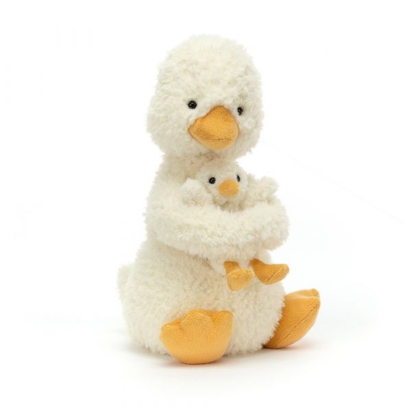 Ente mit Kind - Huddles Duck