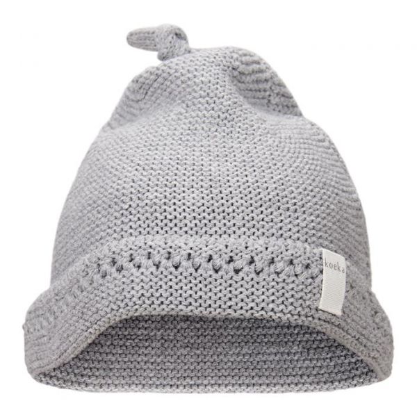Babymütze grau medium