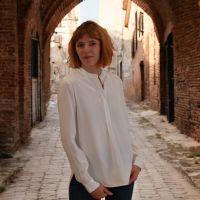 Seidenbluse superwhite Seidenbluse superwhite