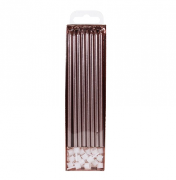 Tortenkerzen rosé gold 18cm
