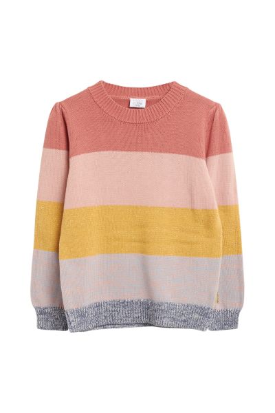 Pullover mit Blockstreifen