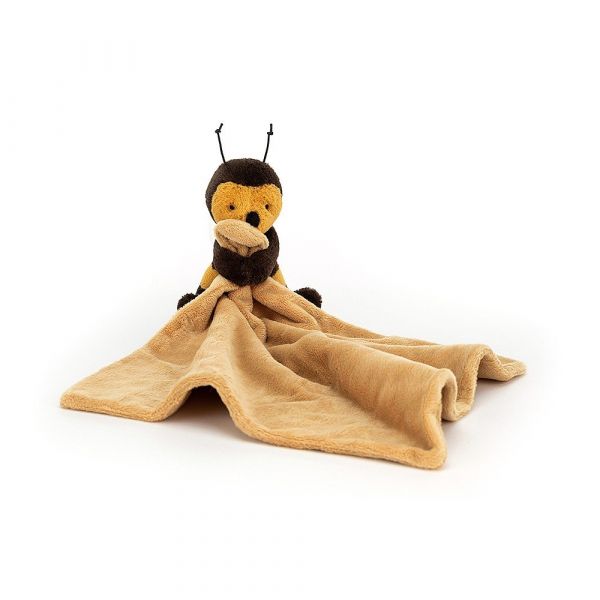 Biene mit Schnuffeltuch-bashful bee soother