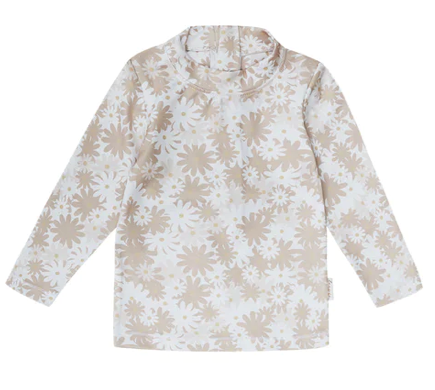 Langarmshirt "Field of Daisies" mit UV-Schutz